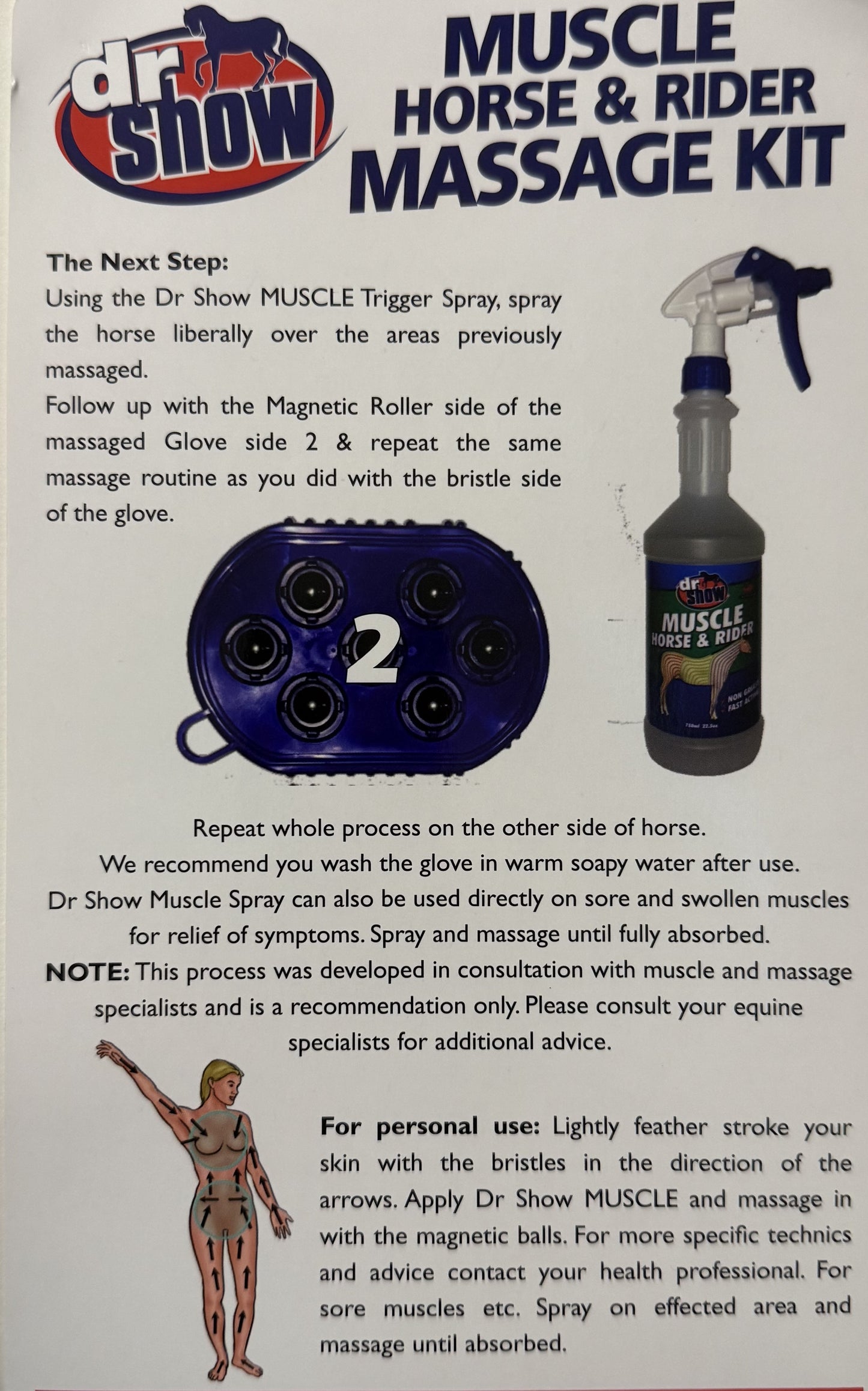 Dr Show Magnetic Massage Glove